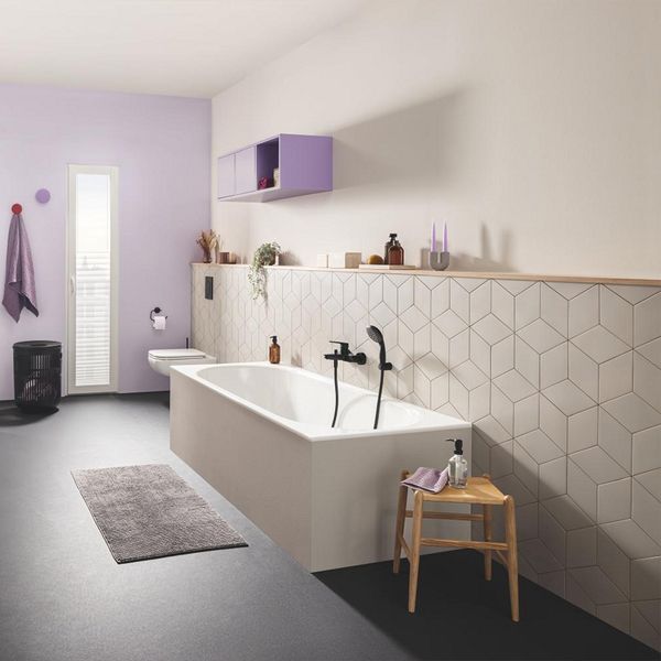 Смеситель для ванны Grohe QuickFix Start Black UA30330701 CV032747 фото