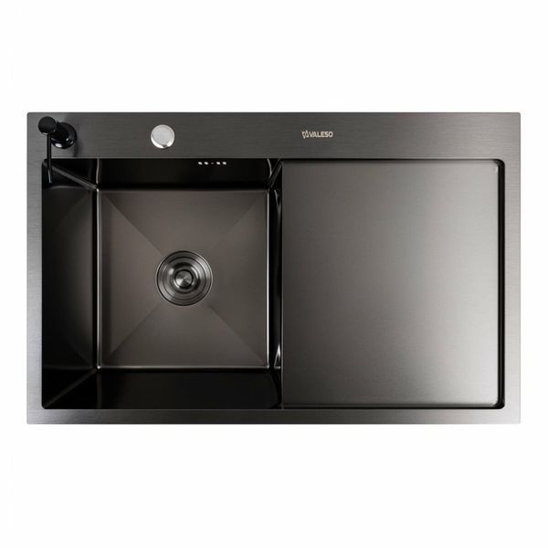 Комплект кухонной мойки Platinum Handmade CM 78*50 L PVD pl23731 фото