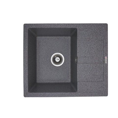Гранитная мойка для кухни Platinum ARIA 5851 матовая Микс 48602 фото
