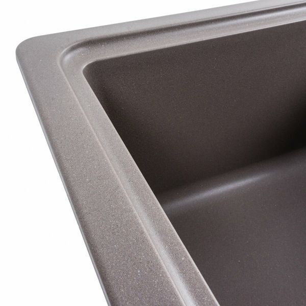 Гранитная мойка для кухни Platinum 6243 LIANA матовая Дюна 41627 фото