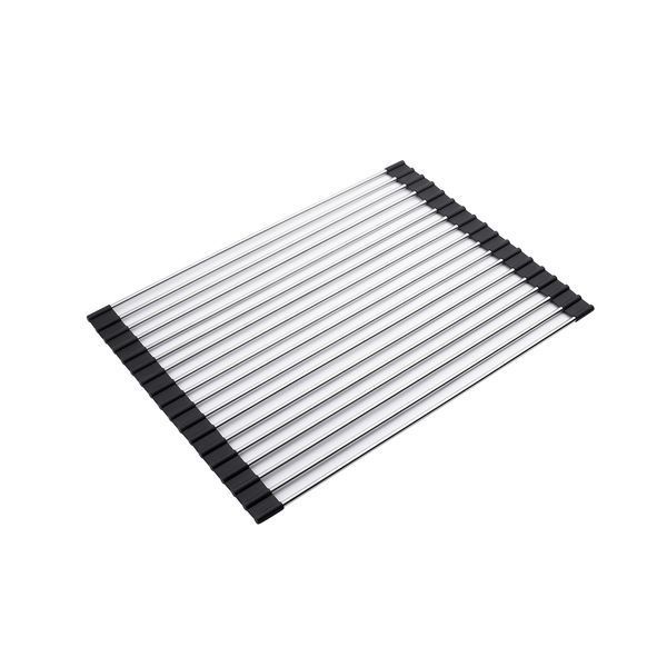 Комплект кухонной мойки Kroner KRP Derby - 5050HM Brush BLK ST27255 фото