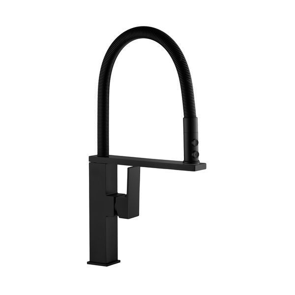 Комплект кухонной мойки Kroner KRP Schwarze 6350RHM PVD ST4303 SL42139 фото