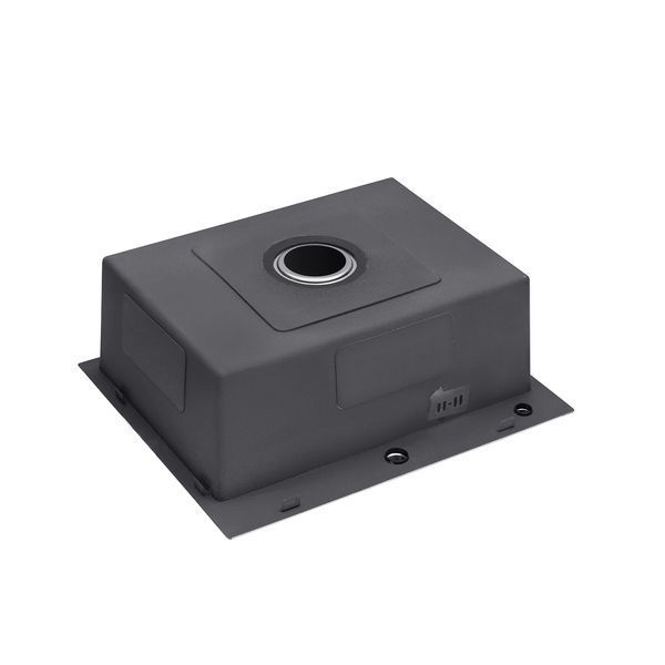 Комплект кухонної мийки Kroner KRP Derby - 6050HM Brush BLK ST27270 фото
