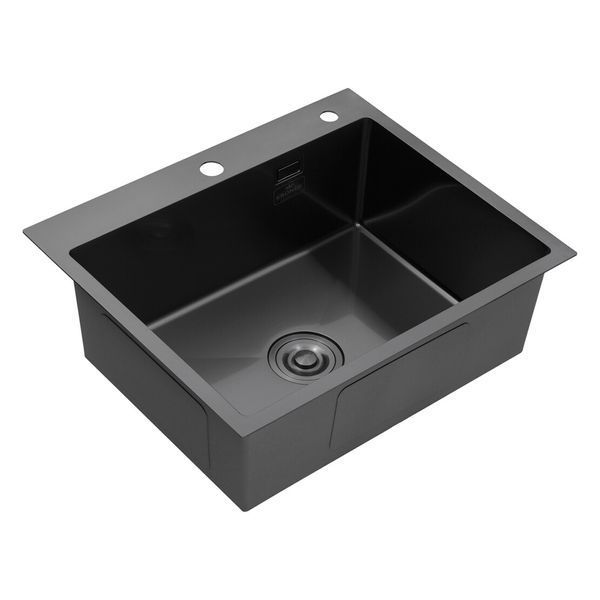 Комплект кухонної мийки Kroner KRP 6050HM PVD Klassisch ST43841 фото