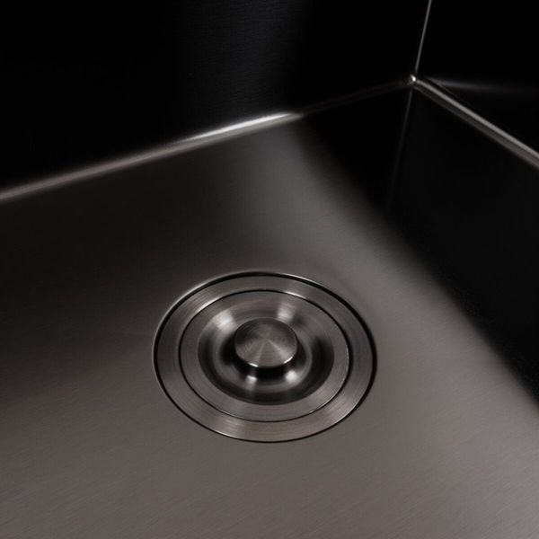 Комплект кухонной мойки Valeso 60х50HM PVD Kitchen Line Grafite SL73246 фото