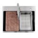 CM 64*50B Кухонна мийка нержавійка (Work station) Valeso Handmade 50198 фото 2