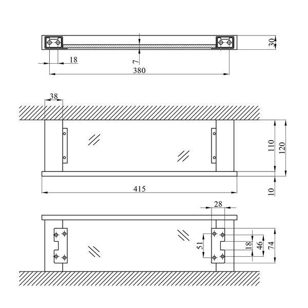 Набір аксесуарів для ванної кімнати Kroner KRP Edelstahl Kubus 6 в 1 SI02561 фото