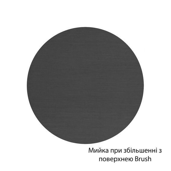 Кухонна мийка Kroner KRP PVD Schwarze - 4050HM (3,0/1,0 мм) CV035374 фото