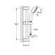Душевой гарнитур Grohe QuickFix Vitalio Go 26196000 CV031926 фото 3