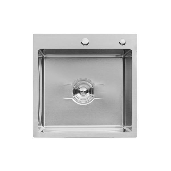 Комплект кухонной мойки Kroner KRP Derby - 5050HM Brush ST27229 фото