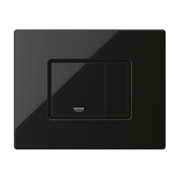 Комплект 4 в 1: Інсталяція Grohe Solido 2 в 1 38971000 + Панель змиву для унітаза Even Black 38966KV0 + Унітаз підвісний безобідковий Kroner Armada WHI513636 RIMLESS з сидінням Slim Duroplast / Soft-close / Quick relase KA513636WHIR (38971966KV0KA51R) CV036752 фото