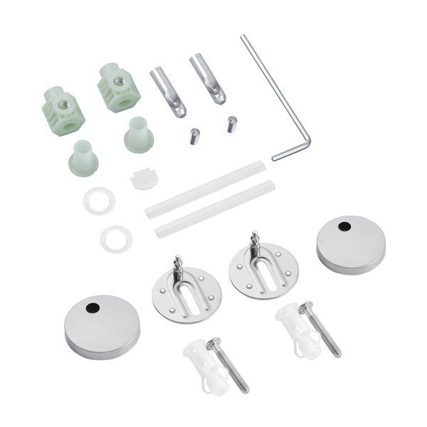 Комплект 4 в 1: Інсталяція Grohe Solido 2 в 1 38971000 + Панель змиву для унітаза Even Black 38966KV0 + Унітаз підвісний безобідковий Kroner Armada WHI513636 RIMLESS з сидінням Slim Duroplast / Soft-close / Quick relase KA513636WHIR (38971966KV0KA51R) CV036752 фото