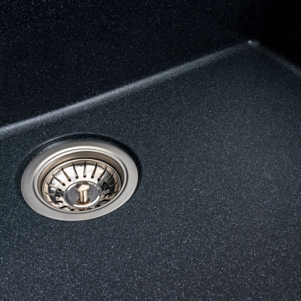 Гранитная мойка для кухни Platinum 7850 Bogema матовая (антрацит) 38707 фото