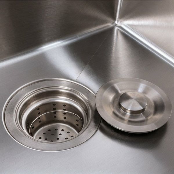 Комплект кухонної мийки Platinum Handmade HSBB 450x450x230 pl23569 фото