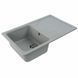 Гранітна мийка для кухні Platinum 7850 VERONA матова Сіра 3588 фото 2
