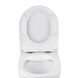 Комплект 4 в 1: Інсталяція GROHE Solido 3 в 1 3884966Q + Унітаз безобідковий Kroner Harz WHI493736 RIMLESS з сидінням Slim Duroplast/Soft-close/ Quick relase KH493736WHIR (3884966KH493736) CV033601 фото 11