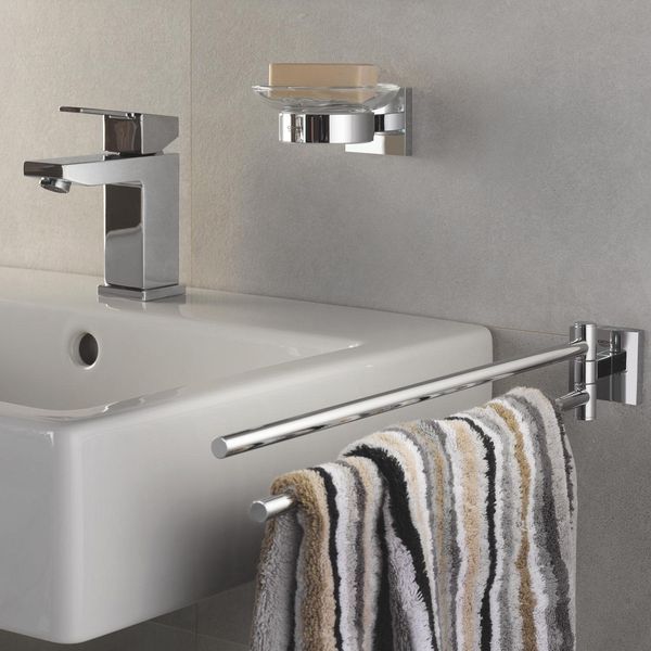 Мильниця з тримачем Grohe QuickFix Start Cube 41096000 CV033396 фото