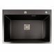 Кухонная мойка Platinum Handmade HSB PVD 70*50 черная 41549 фото 1