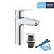 Смеситель для раковины Grohe QuickFix Start M-Size 23746002 с донным клапаном