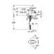 Смеситель для биде Grohe Euroeco 32882000 CV032441 фото 2