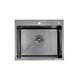 Комплект подрібнювач та кухонна мийка KRP Schwarze - 6050HM PVD ST042420 фото 2