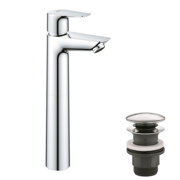 Змішувач для раковини Grohe QuickFix StartEdge XL-Size 23777001 з донним клапаном CV030592 фото