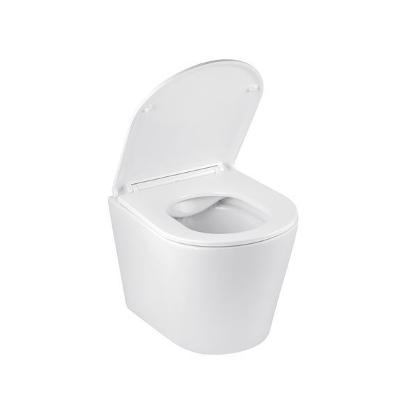 Комплект 4 в 1: Инсталяция Grohe Rapid SL 3 в 1 38772001 + Унитаз безободковый Kroner Armada WHI513636 RIMLESS с сиденьем Slim Duroplast / Soft-close / Quick relase (38772001KA513636) CV033815 фото