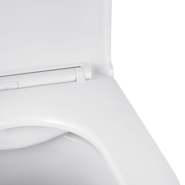 Комплект 4 в 1: Инсталяция Grohe Rapid SL 3 в 1 38772001 + Унитаз безободковый Kroner Armada WHI513636 RIMLESS с сиденьем Slim Duroplast / Soft-close / Quick relase (38772001KA513636) CV033815 фото