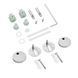 Комплект 4 в 1: Инсталяция Grohe Rapid SL 3 в 1 38772001 + Унитаз безободковый Kroner Armada WHI513636 RIMLESS с сиденьем Slim Duroplast / Soft-close / Quick relase (38772001KA513636) CV033815 фото 13