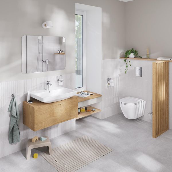 Смеситель для раковины Grohe QuickFix Dice M-Size 1018330000 с донным клапаном CV036187 фото