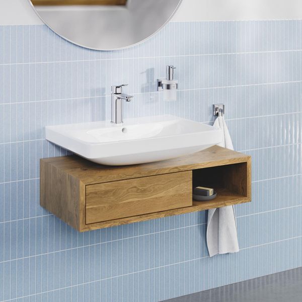 Смеситель для раковины Grohe QuickFix Dice M-Size 1018330000 с донным клапаном CV036187 фото