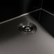 Кухонна мийка чорна 60*50 PVD Platinum Handmade ECN (2,0/0,5) 45926 фото 3