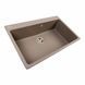 Гранітна мийка для кухні Platinum 7850 Bogema матова Дюна 38745 фото 6
