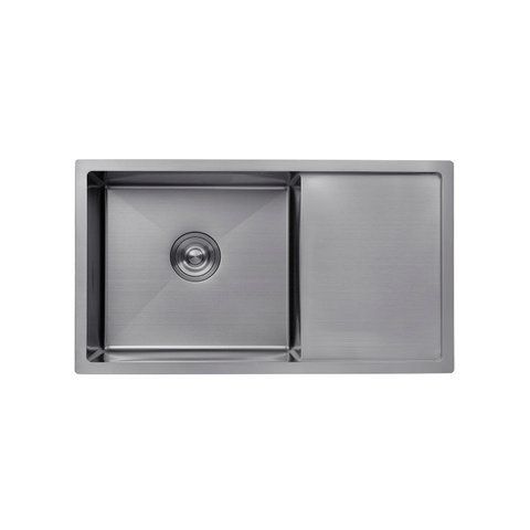 Кухонна мийка Kroner KRP Schwarze - 7844HM PVD (3/1 мм) CV025277 фото