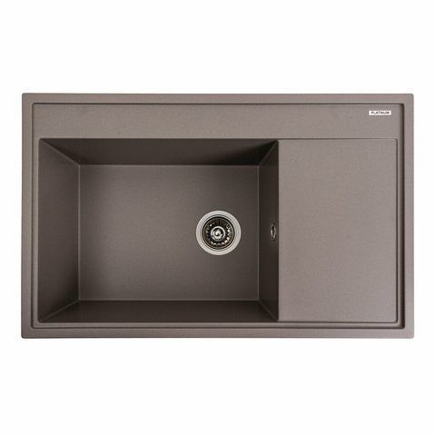 Гранитная мойка для кухни Platinum 7950 AZURIT матовая Дюна 41193 фото
