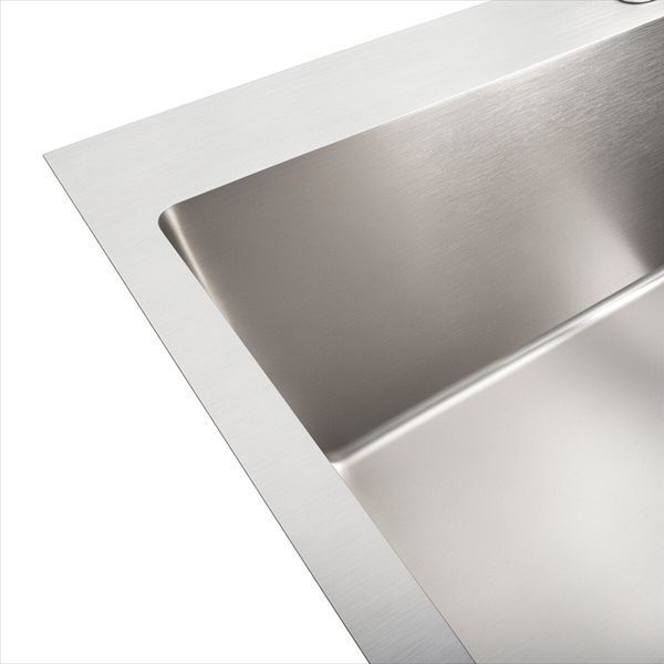 Кухонна мийка нержавійка Platinum Handmade 70*50 HSB (квадратний сифон 3,0/1,0) 37673 фото