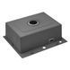Комплект кухонної мийки Kroner KRP Geb&uuml;rstet 60х50HM BLK04 nichel SL94711 фото 9