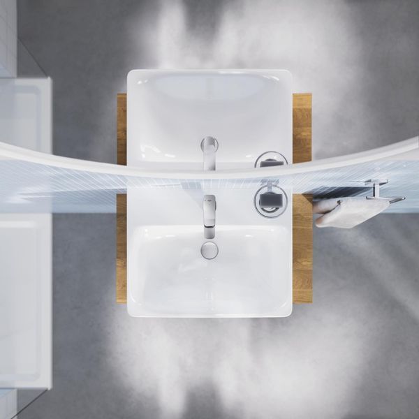 Змішувач для раковини Grohe QuickFix Dice ES M-Size 1018360000 з донним клапаном CV036191 фото