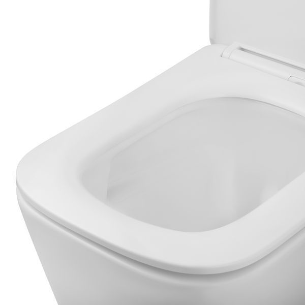 Комплект 4 в 1: Інсталяція GROHE Solido 3 в 1 3884966Q + Унітаз безобідковий Kroner Eifel WHI483429 TORNADO з сидінням Slim Duroplast / Soft-close / Quick relase KE483429WHIT (3884966KE483429) CV033819 фото
