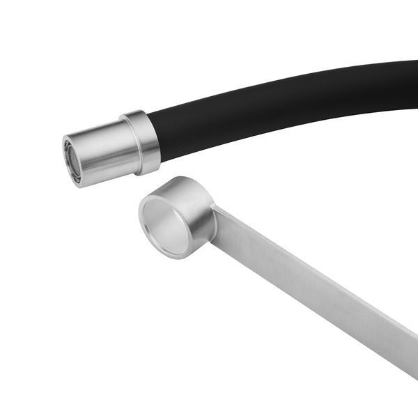 Смеситель для кухни Kroner KRP Edelstahl Klassisch - ESG03593BLK CV035453 фото