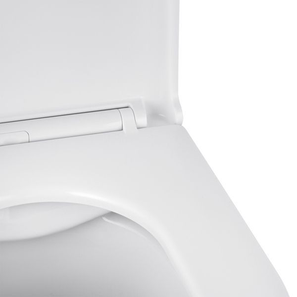 Комплект 4 в 1: Інсталяція Grohe Solido 2 в 1 38971000 + Панель змиву для унітаза Grohe Even 389662430 + Унітаз підвісний безобідковий Kroner Armada WHI513636 RIMLESS з сидінням Slim Duroplast / Soft-close / Quick relase KA513636WHIR (38971966243KA51R) CV036758 фото