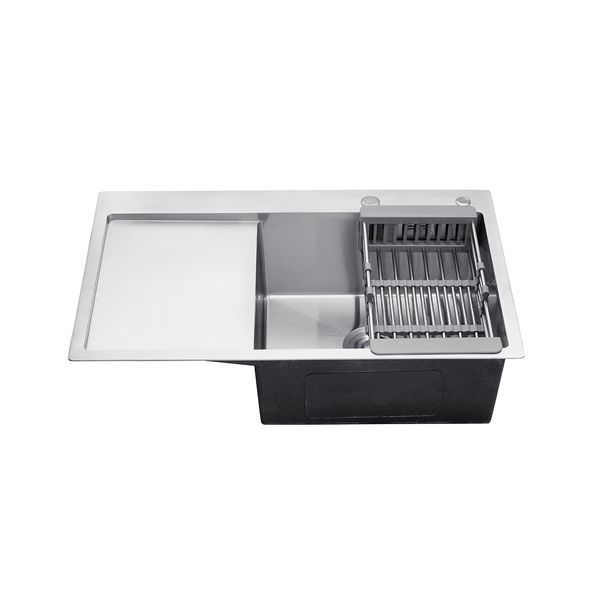 Комплект кухонної мийки Kroner KRP Geb&uuml;rstet - 7849RHM ST025277 фото