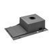 Кухонна мийка Kroner KRP Schwarze - 7849RHM PVD (3.0/1.0 мм) CV025279 фото 11