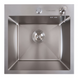 Комплект кухонной мойки Platinum Handmade HSBB 500x500x230 pl23859 фото 2