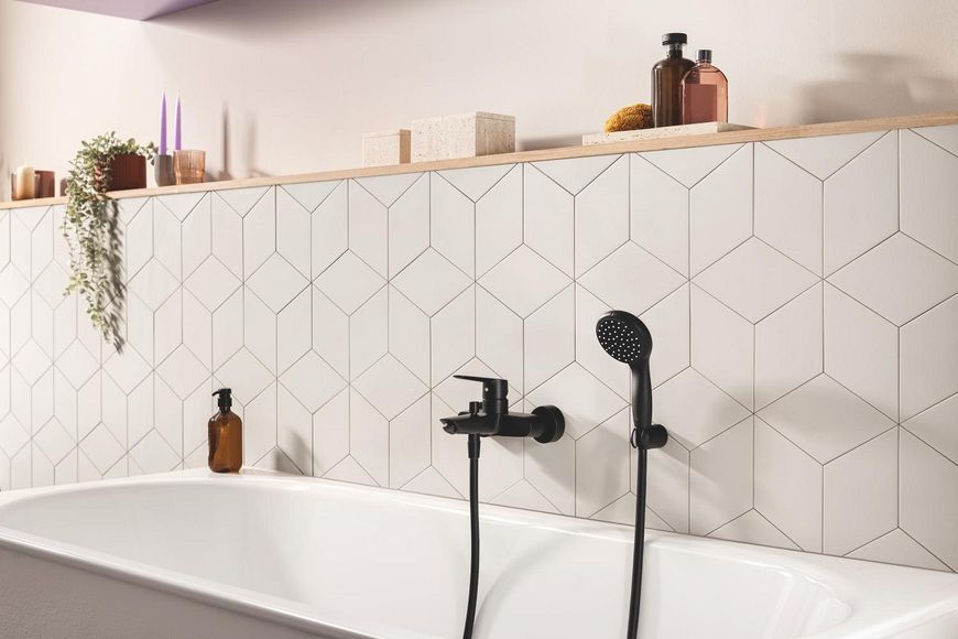 Однорычажный смеситель для ванны + душевой набор Grohe QuickFix Start (UA30330701) UA30330701 фото
