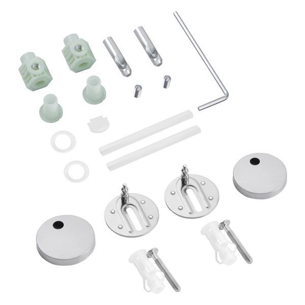 Комплект 4 в 1: Инсталляция GROHE Solido 3 в 1 3884966Q + Унитаз безободковый Kroner Harz WHI483632 TORNADO с сиденьем Slim Duroplast / Soft-close / Quick relase KH483632WHIT (3884966KH483632) CV033820 фото