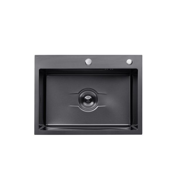 Комплект кухонної мийки Derby KRP PVD - 5843HM ST043330 фото