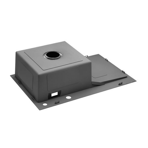 Кухонна мийка Kroner KRP Schwarze - 7849LHM PVD (3.0/1.0 мм) CV025278 фото