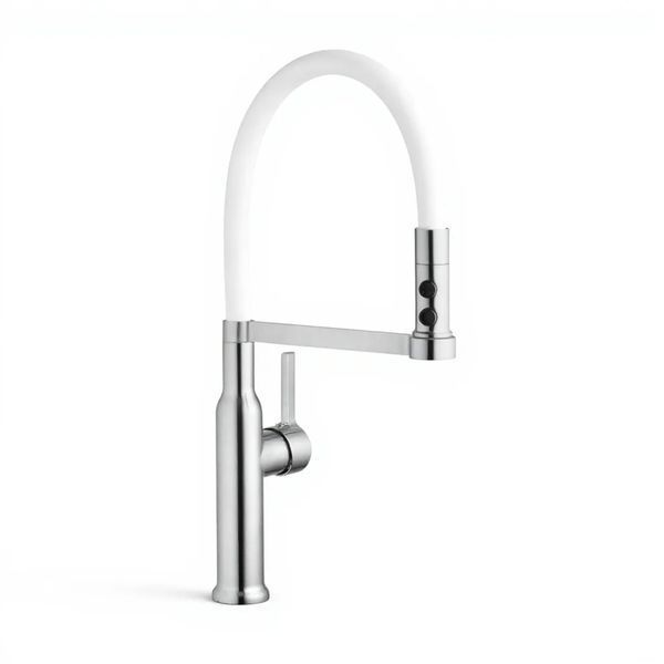 Комплект кухонной мойки Valeso 60х50HM WHI16 Kitchen Line SL73271 фото