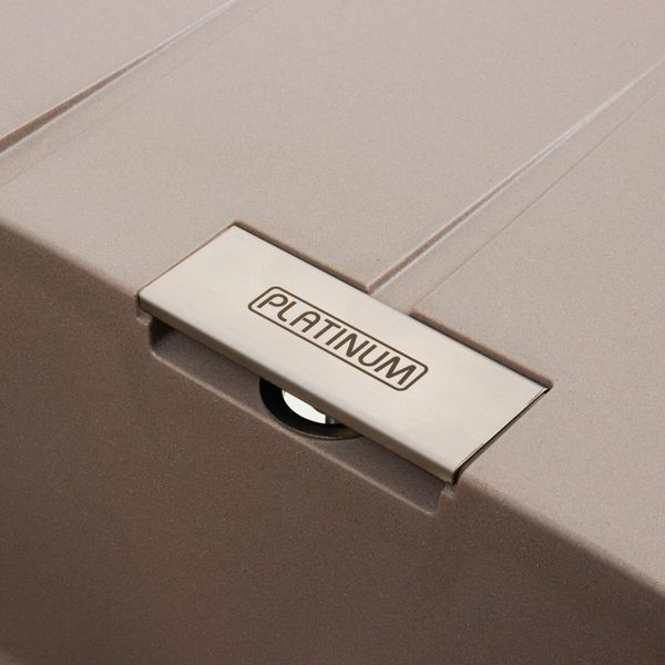 Гранитная мойка для кухни Platinum 7850 ROMA матовая Дюна 38762 фото